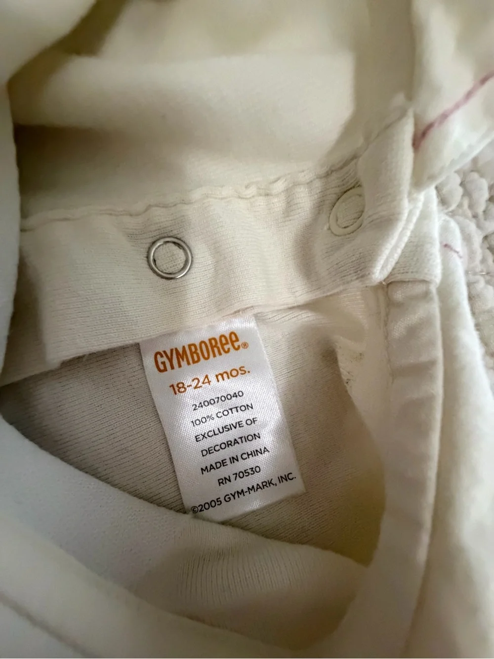 Gymboree excellent there